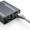 Qoltec Dwukierunkowy Media Konwerter SWITCH Ethernet 1x RJ45 1x SFP |   1000Mb/s | 5V